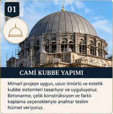 CAMİ KUBBE YAPIMI